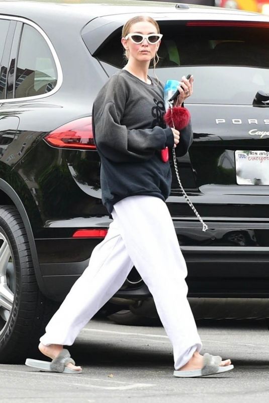 ASHLEE SIMPSON Out and About in Studio City 04/28/2019