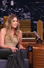 ASHLEY BENSON at Tonight Show Starring Jimmy Fallon 04/16/2019