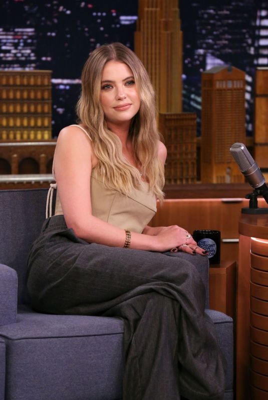 ASHLEY BENSON at Tonight Show Starring Jimmy Fallon 04/16/2019