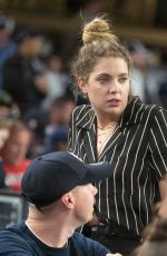 ASHLEY BENSON at Yankees vs Royals Game in Bronx 04/19/2019