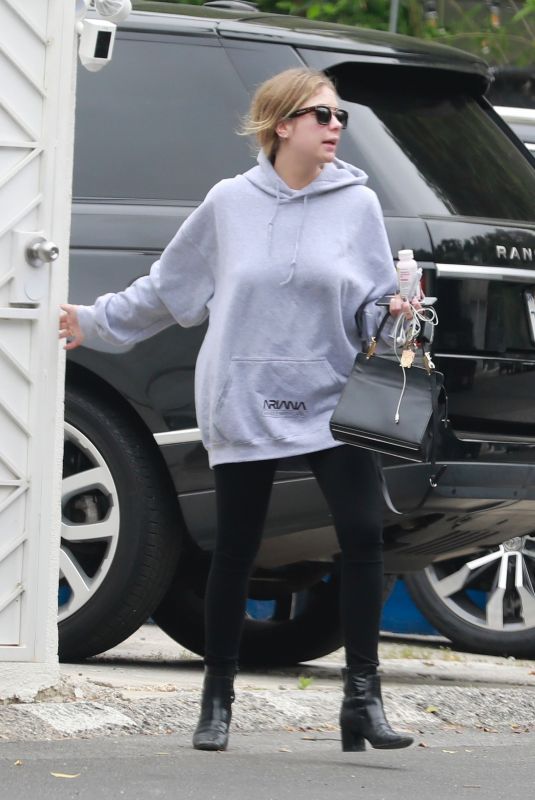 ASHLEY BENSON Out and About in Los Angeles 04/28/2019