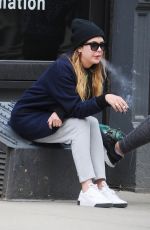 ASHLEY BENSON Out in New York 04/13/2019