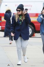 ASHLEY BENSON Out in New York 04/13/2019