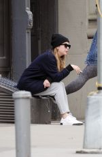 ASHLEY BENSON Out in New York 04/13/2019