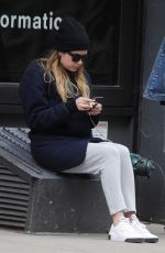 ASHLEY BENSON Out in New York 04/13/2019