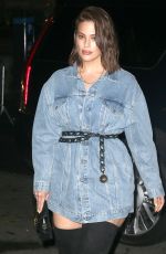 ASHLEY GRAHAM Arrives at Gigi Hadid