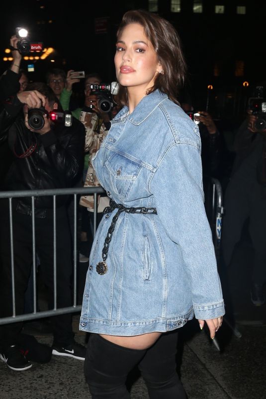 ASHLEY GRAHAM Arrives at Gigi Hadid
