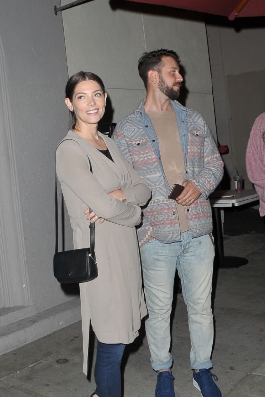 ASHLEY GREENE at Craig’s Restaurant in West Hollywood 04/27/2019