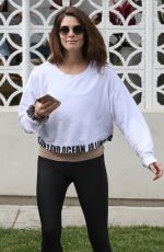 ASHLEY GREENE Leaves Cha Cha Lounge in West Hollywood 04/11/2019