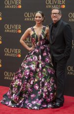 ASHLEY SHAW at 2019 Laurence Olivier Awards in London 04/07/2019