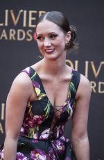 ASHLEY SHAW at 2019 Laurence Olivier Awards in London 04/07/2019