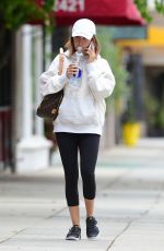 ASHLEY TISDALE Heading to Training Mate in Studio City 04/29/2019