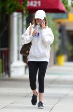 ASHLEY TISDALE Heading to Training Mate in Studio City 04/29/2019