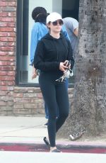 ASHLEY TISDALE Out and About in Studio City 04/09/2019