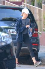 ASHLEY TISDALE Out Hiking in Hollywood 04/09/2019