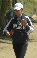 ASHLEY TISDALE Out Hiking in Los Angeles 04/15/2019