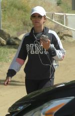 ASHLEY TISDALE Out Hiking in Los Angeles 04/15/2019