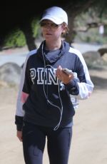 ASHLEY TISDALE Out Hiking in Los Angeles 04/15/2019