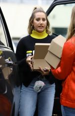 ASHLEY TISDALE Out in West Hollywood 04/04/2019