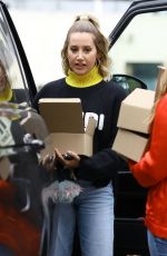 ASHLEY TISDALE Out in West Hollywood 04/04/2019