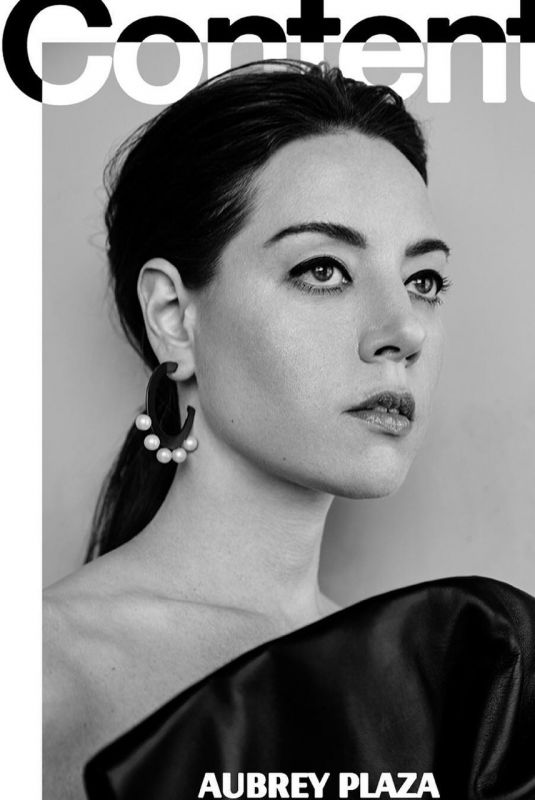 AUBREY PLAZA for Contentmode Magazine, April 2019