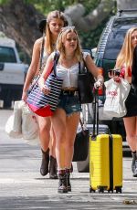 AVA PHILLIPPE Heading to Coachella in Santa Monica 04/19/2019