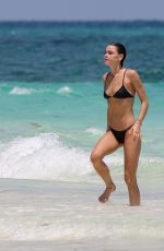 BAMBI NORTHWOOD-BLYTH in Bikini at a Beach in Tulum 04/03/2019