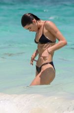 BAMBI NORTHWOOD-BLYTH in Bikini at a Beach in Tulum 04/03/2019