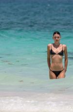BAMBI NORTHWOOD-BLYTH in Bikini at a Beach in Tulum 04/03/2019