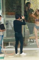 BARBARA PALVIN on the Set of a Photoshoot 04/29/2019