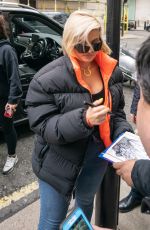 BEBE REXHA Arrives at BBC Studios in London 04/04/2019