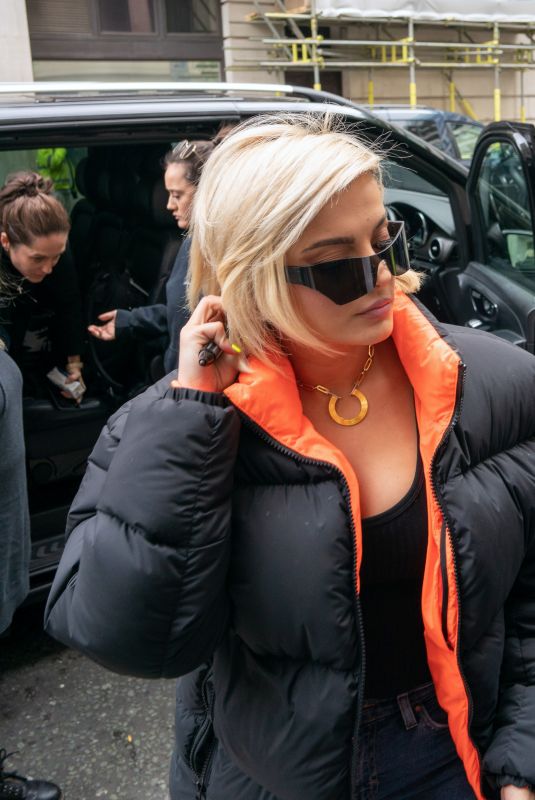 BEBE REXHA Arrives at BBC Studios in London 04/04/2019