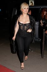 BEBE REXHA Arrives at Crazy Horse in Paris 04/11/2019