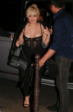 BEBE REXHA Arrives at Crazy Horse in Paris 04/11/2019