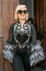 BEBE REXHA Leaves C A Vous Studio in Paris 04/11/2019