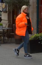 BEBE REXHA Out and About in London 04/04/2019