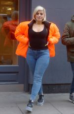 BEBE REXHA Out and About in London 04/04/2019
