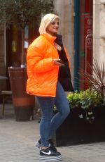 BEBE REXHA Out and About in London 04/04/2019