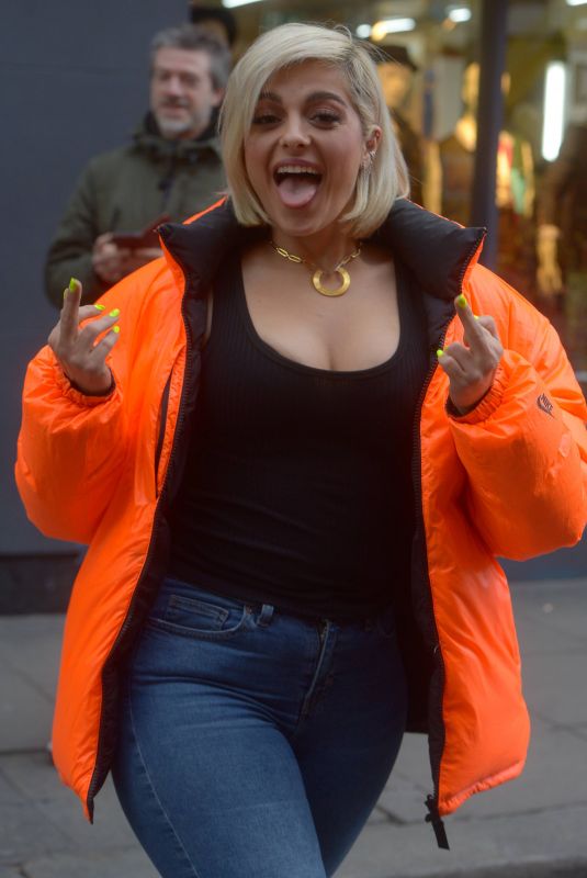 BEBE REXHA Out and About in London 04/04/2019