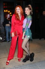 BELLA and DANI THORNE at Moxy Chelsea Grand Opening in New York 04/09/2019