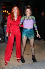 BELLA and DANI THORNE at Moxy Chelsea Grand Opening in New York 04/09/2019