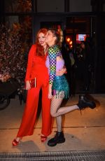 BELLA and DANI THORNE Night Out in New York 04/09/2019