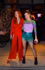 BELLA and DANI THORNE Night Out in New York 04/09/2019