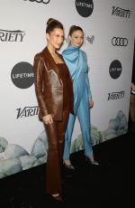 BELLA and GIGI HADID at Variety