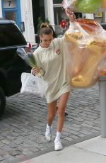 BELLA HADDID Arrives at Gigi