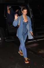 BELLA HADID Arrives at Gigi Hadid