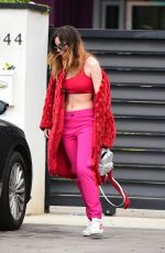 BELLA THORNE Out and About in Los Angeles 04/20/2019