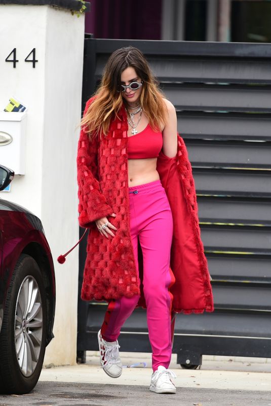 BELLA THORNE Out and About in Los Angeles 04/20/2019