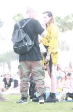 BELLA THORNE Out at Coachella in Indio 04/17/2019