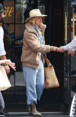 BETH BEHRS Leaves Bowery Hotel in New York 04/21/2019